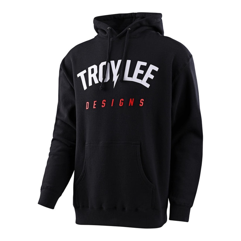Troy Lee Designs Pullover Hoodie Bolt Black |Size Medium